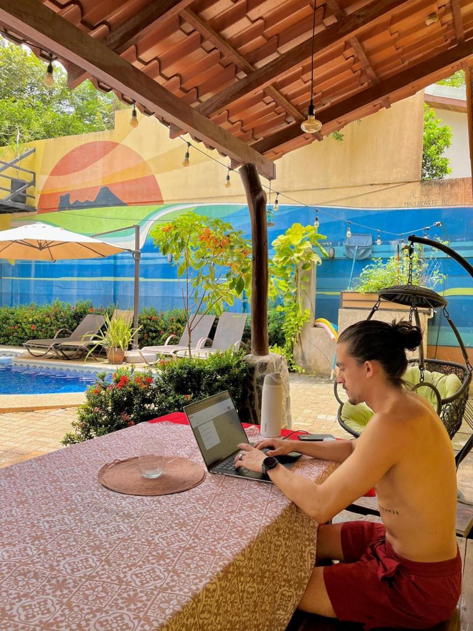 Tamarindo Backpackers Vandrarhem Exteriör bild